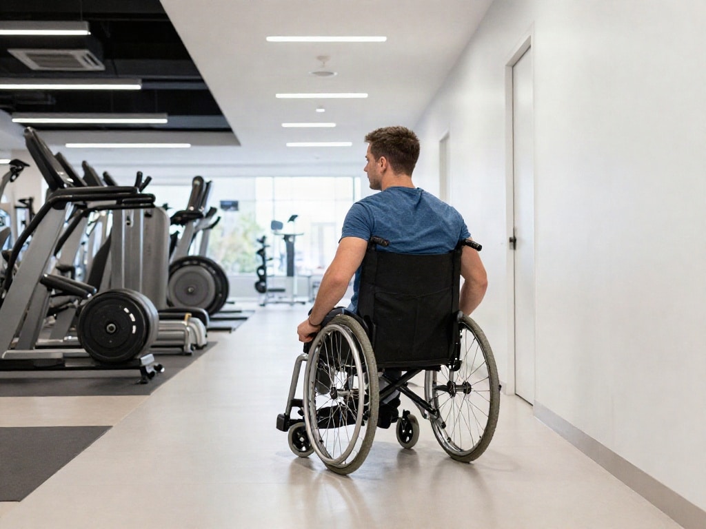 Barrierefreies Fitnessstudio