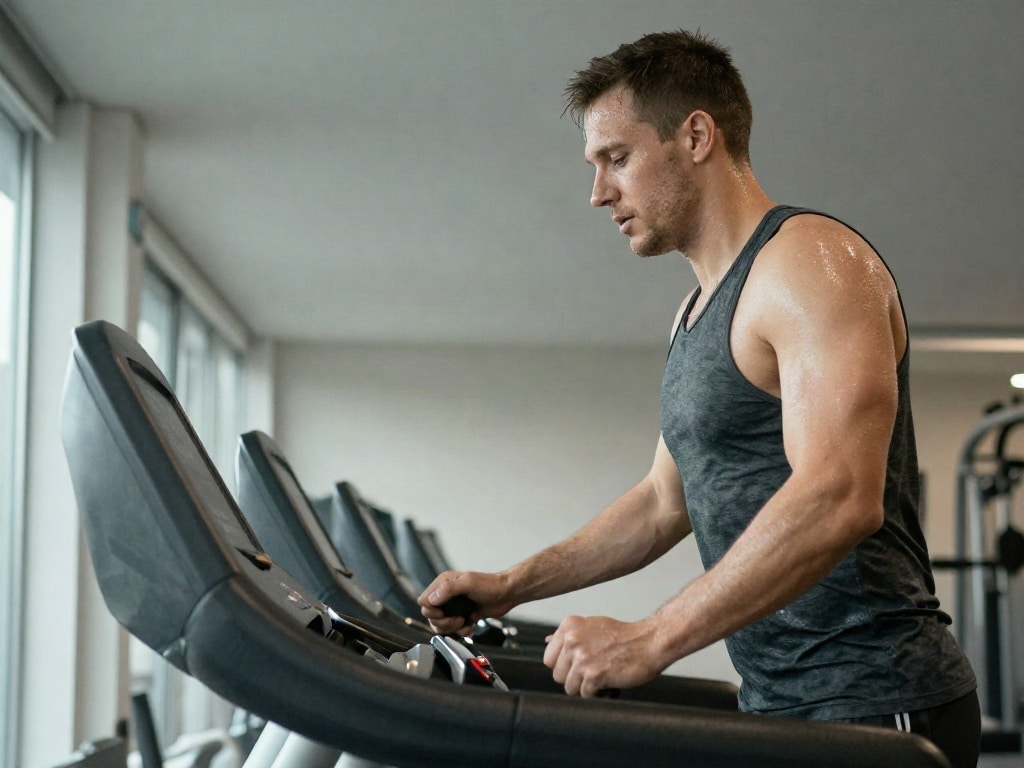Fitnessstudio mit Sauna