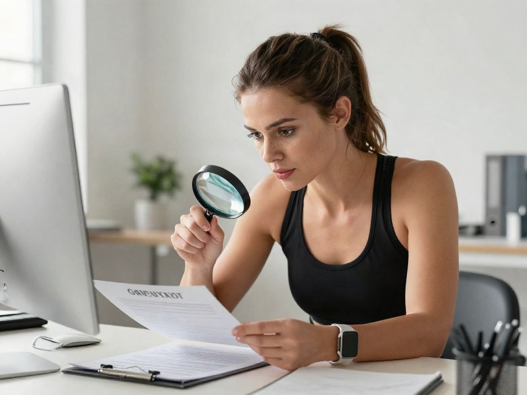 Fitnessstudio Vertrag
