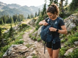 Rucksack für Laufwege