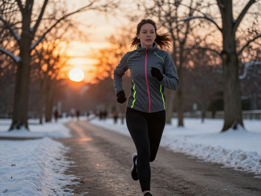 Training im Winter