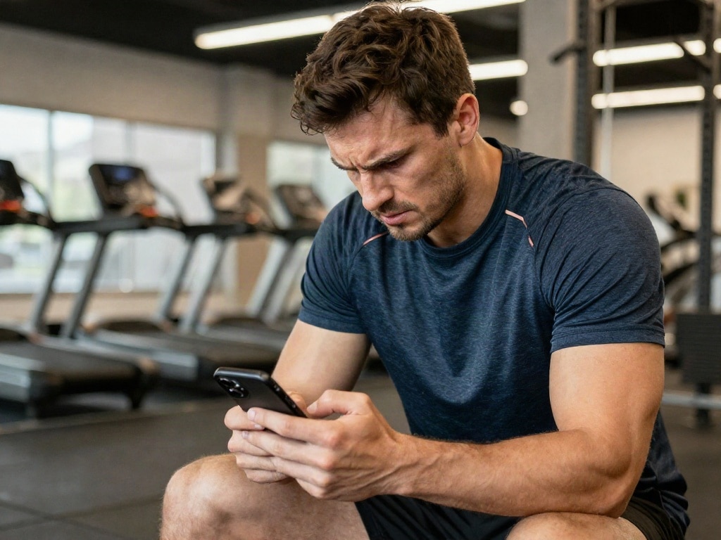 Trainingsplan durchhalten